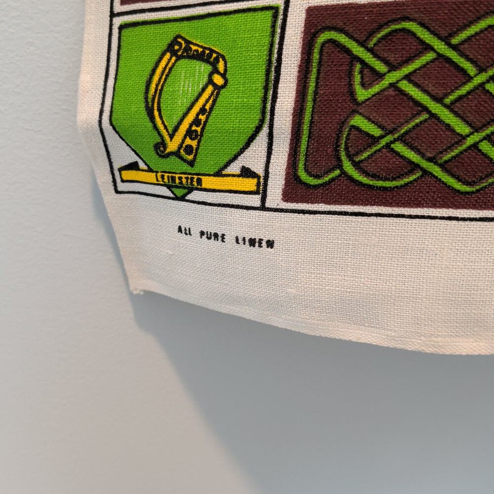 Ulster Weavers 100% Pure Irish Linen Dishcloth Irish Blessing Poem Traditional - Picture 4 of 7